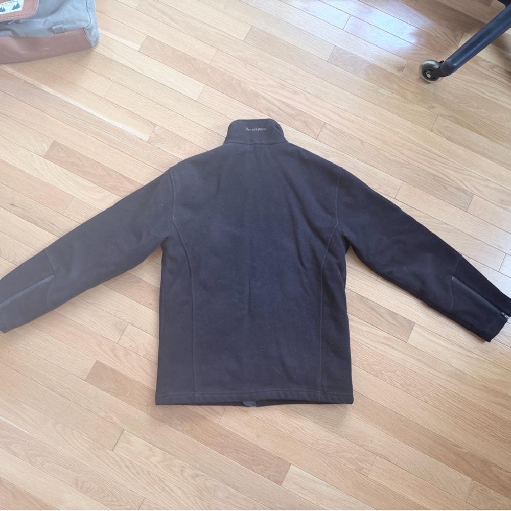Smartwool Men's Dark Gray Zip Up Coat